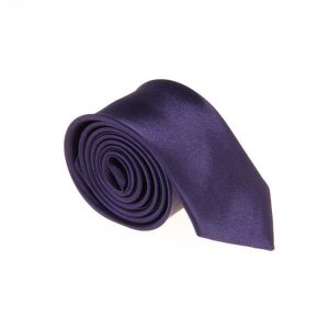 کراوات ساده مردانه بنفش کد T1073