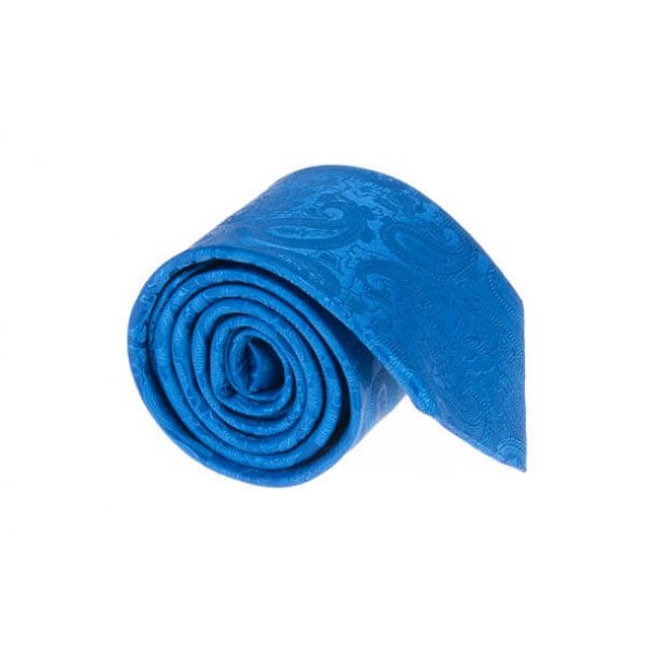 کراوات ابریشمی طرح دار مردانه آبی Rossi کد T1094