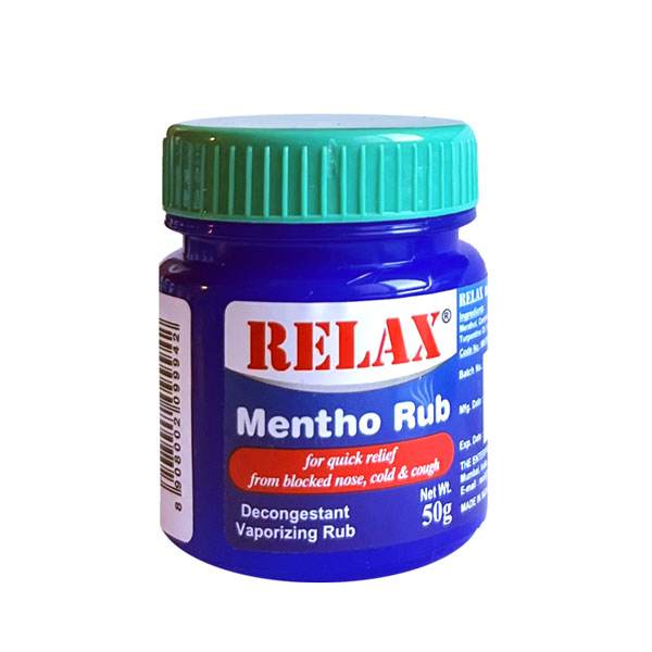 ویکس ریلکس  RELAX Mentho Rub پماد موضعی ضد درد 50 گرم